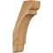 Ekena Millwork 4"W x 8"D x 16"H Olympic Rough Sawn Knee Brace, Western Red Cedar BRC04X08X16OLY00RWR - alternate 1